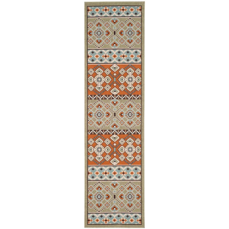 SAFAVIEH Veranda Anneruth Indoor/ Outdoor Waterproof Patio Backyard Rug