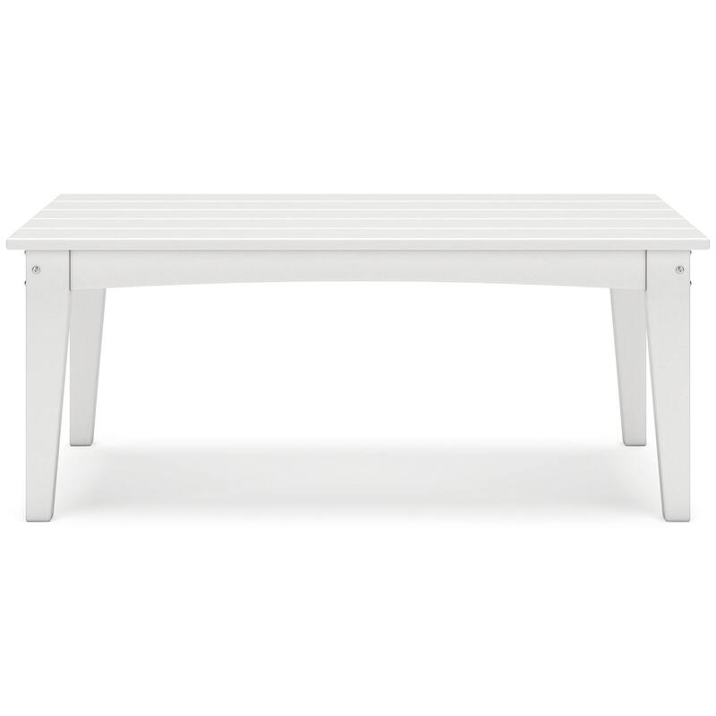 Signature Design by Ashley Hyland wave Outdoor Coffee Table - 44.13" W x 24" D x 18.13" H