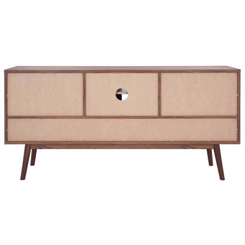 SAFAVIEH Home Aphra 59-inch 2 Door 3 Drawer Media Stand - 59Wx15Dx29H