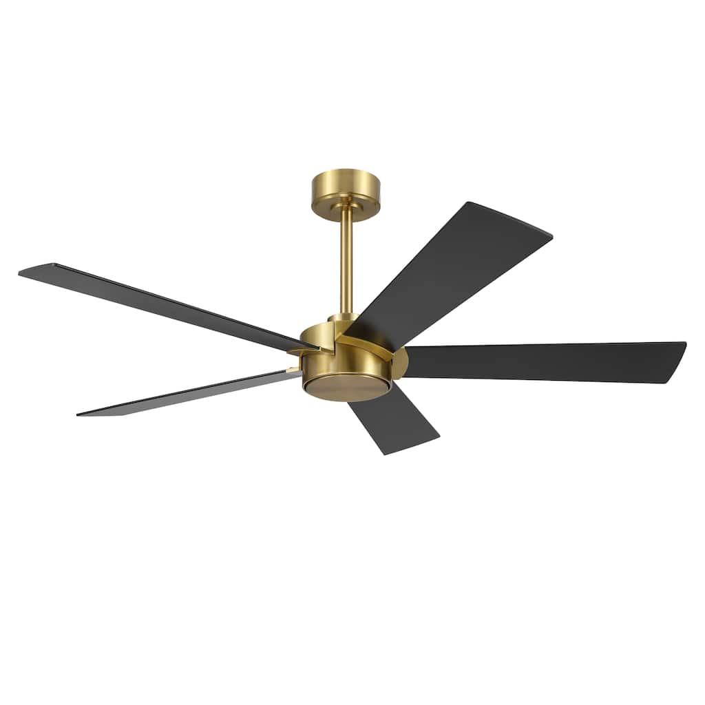 MLiAN 54 inch 5 Blades Indoor Ceiling Fan Remote Control 6-Speed DC - N/A