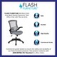 preview thumbnail 61 of 150, Mid-Back Mesh Swivel Ergonomic Task Office Chair with Flip-Up Arms