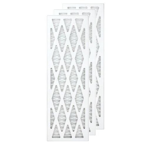 High Quality Pleated Furnace Air Filter 10x30x1 Merv 8 (3-Pack)
