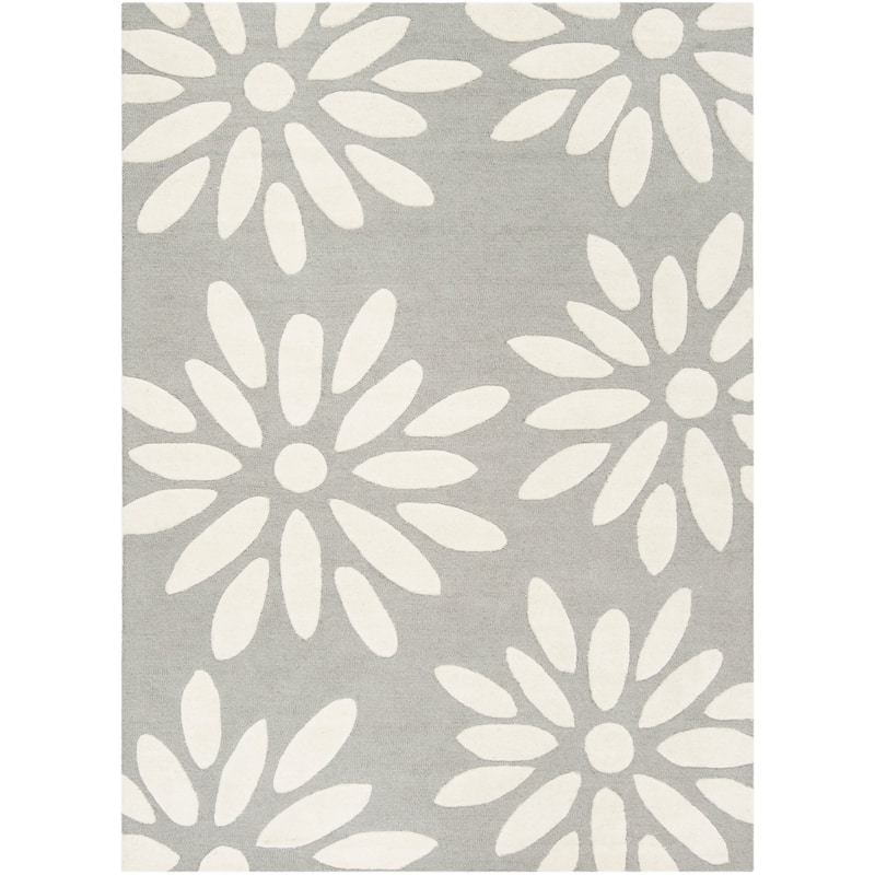 SAFAVIEH Handmade SAFAVIEH Kids Fleurette & Tween Wool Rug