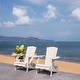 preview thumbnail 23 of 32, SAFAVIEH Outdoor Breetel Adirondack Chair (Set of 2)