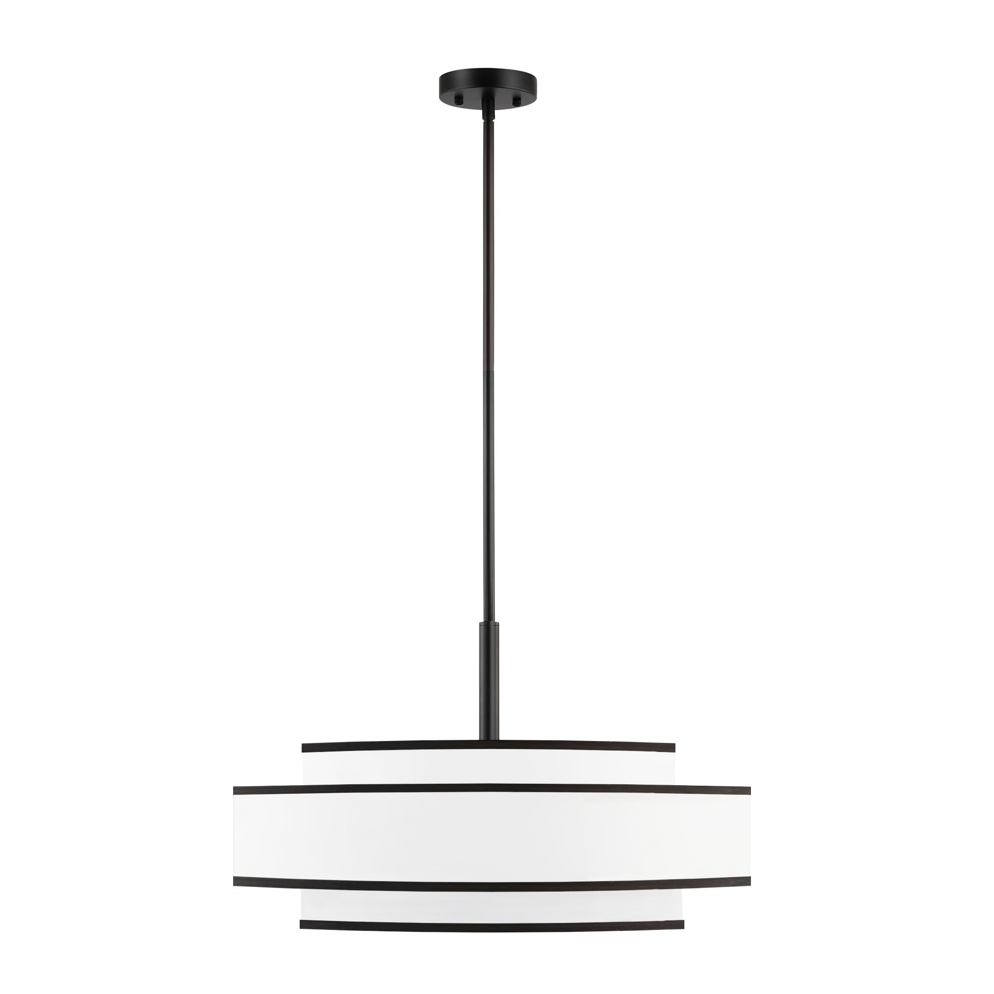 GetLedel 5-Light Double Shaded Drum Chandelier - On Sale GetLedel 5-Light Double Shaded Drum Chandelier - On Sale