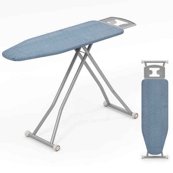 Costway Foldable Ironing Board with 7 Adjustable Heights Heat & Scorch - See Details