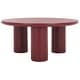 preview thumbnail 3 of 10, SAFAVIEH Home Mork 3-Leg Round Top Coffee Table - 40" W x 40" D x 18" H