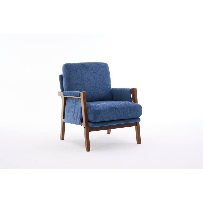 Mid-Century Modern Accent Chairs ,Modern Accent Chair,Chair with Soft Waist Cushion,Ergonomic Lounge Chairs