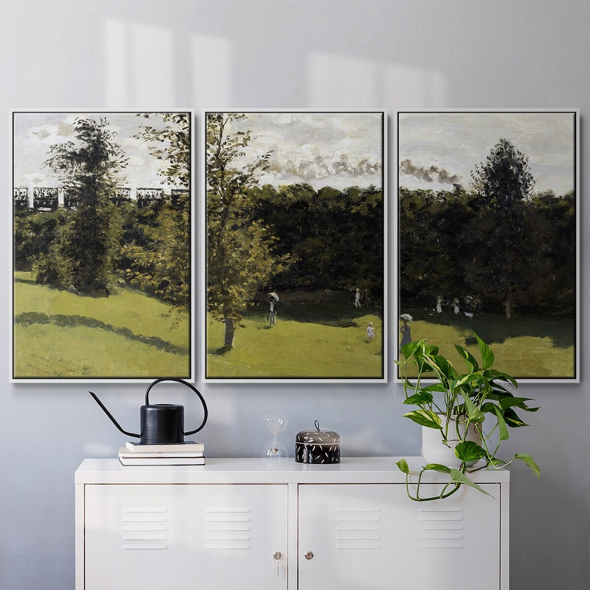 【R&B】Monet Monet - Multi Piece Framed Canvas - Bed Bath & Beyond - 39843132