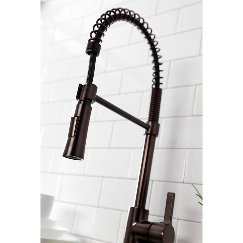 Kingston Brass Continental 1.8 GPM Single Hole Pre-Rinse Kitchen