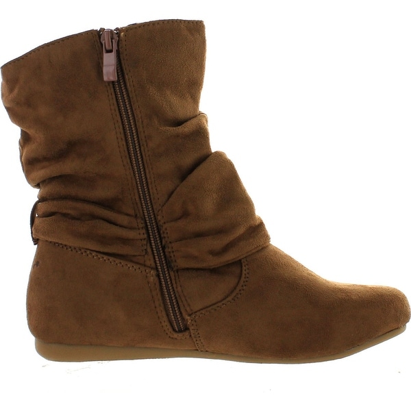 Flat heel slouch boots clearance