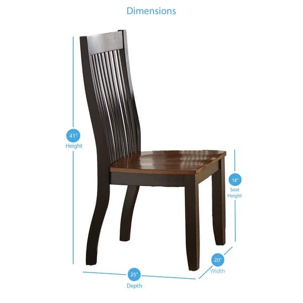 Lexington Two-tone Wood Dining Chair by Greyson Living (Set of 2)