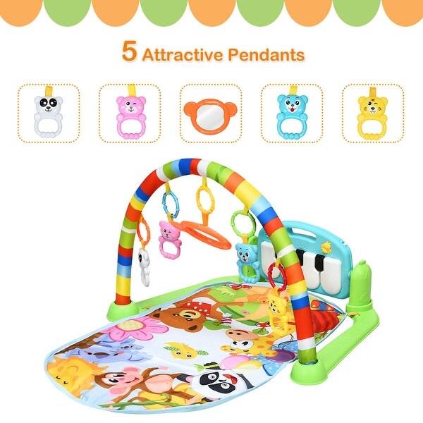 baby kick and play gym