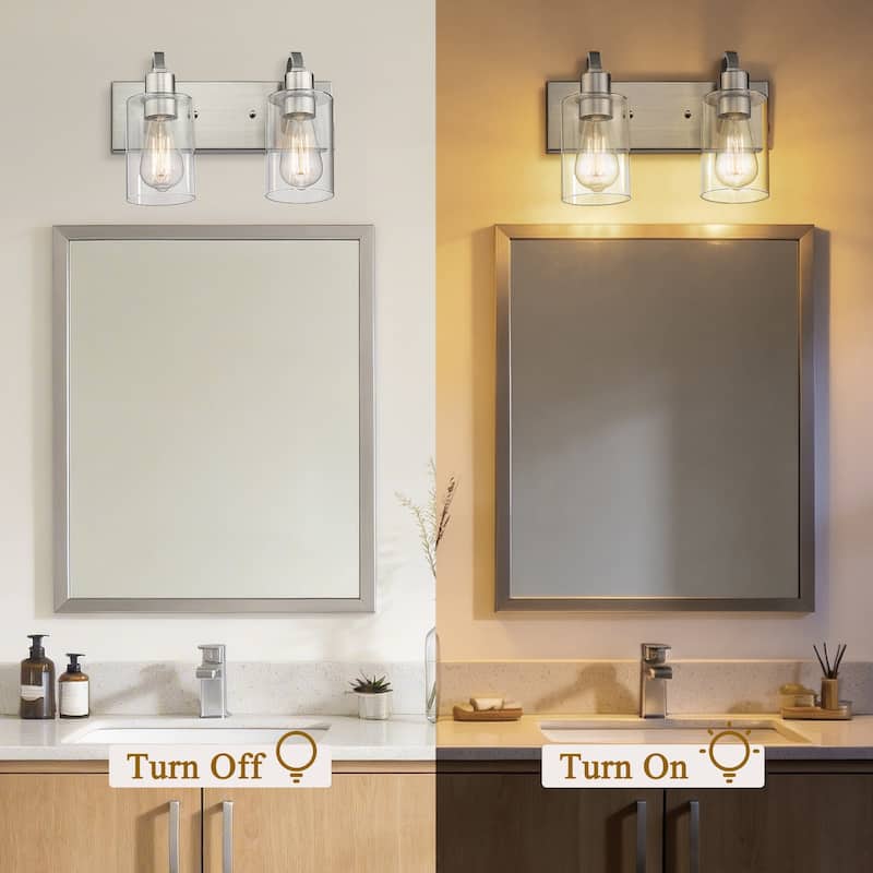 Bathroom Vanity Light Fixtures - Farmhouse Wall Light for Bathroom