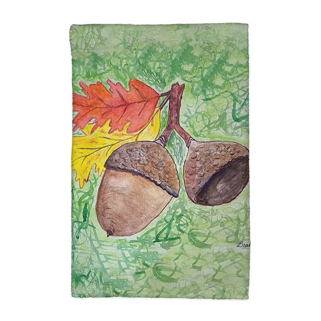 Drake's Acorns Kitchen Towel - 16x25