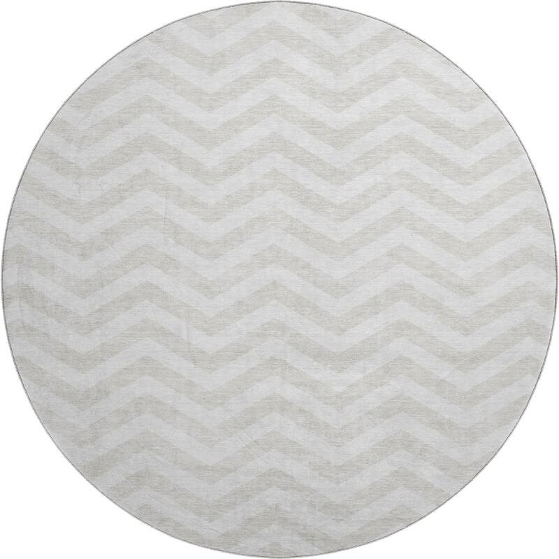 Premium Washable Super Soft Modern Chevron Mayfield Rug