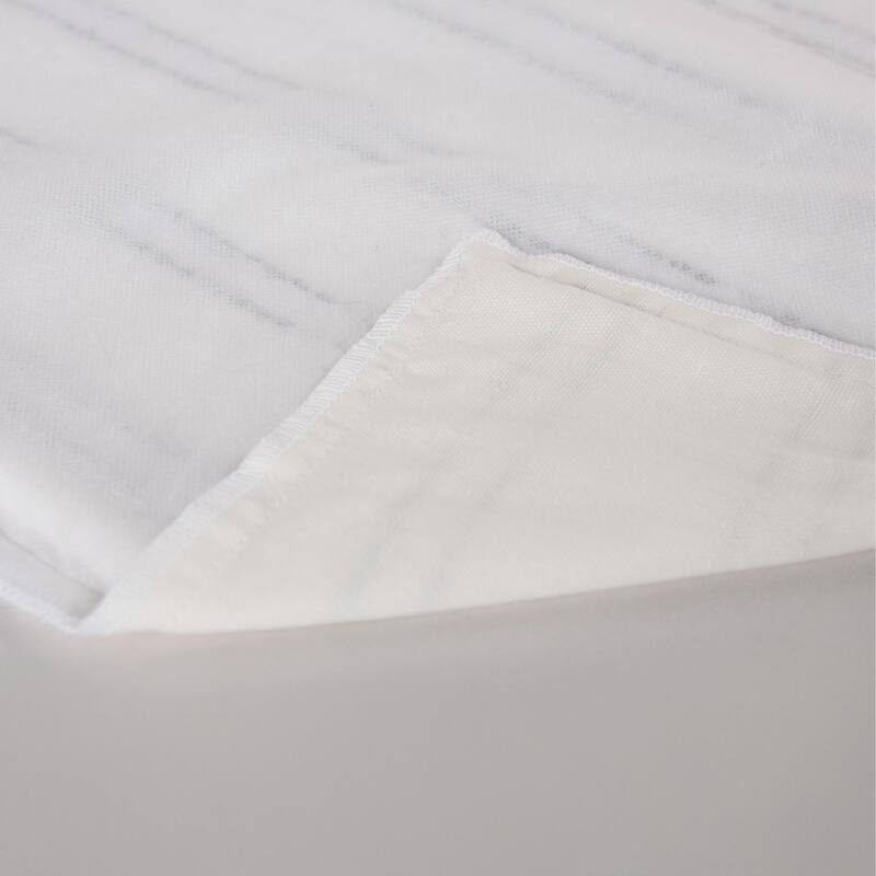 Rizzy Home Striped Embroidered Pillow