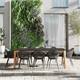 Option Black Table and Black Chairs with Aluminum Legs