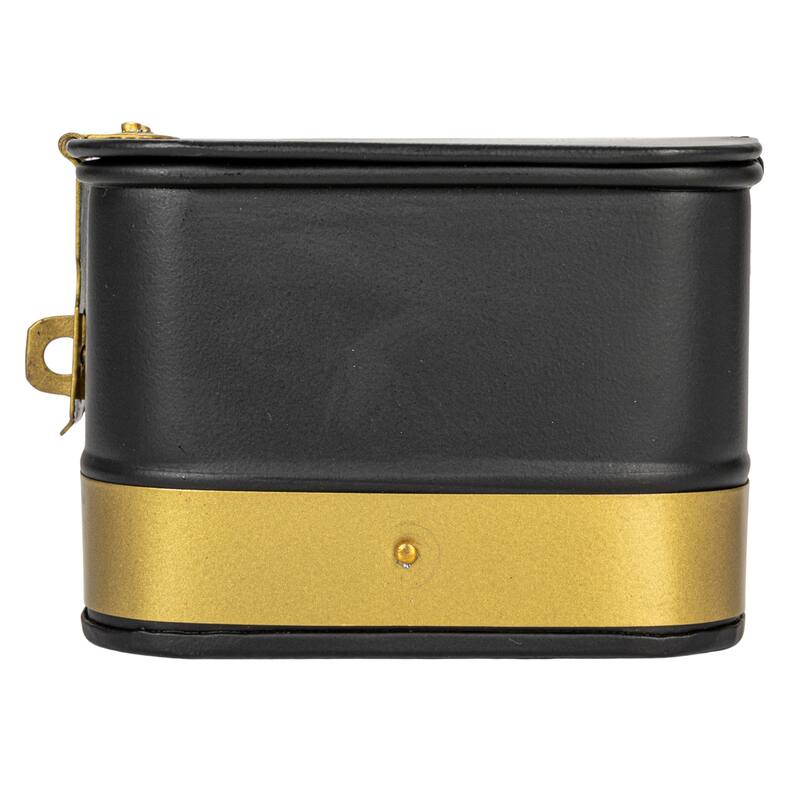 Decorative Metal Boxes with Lid, Set of 3