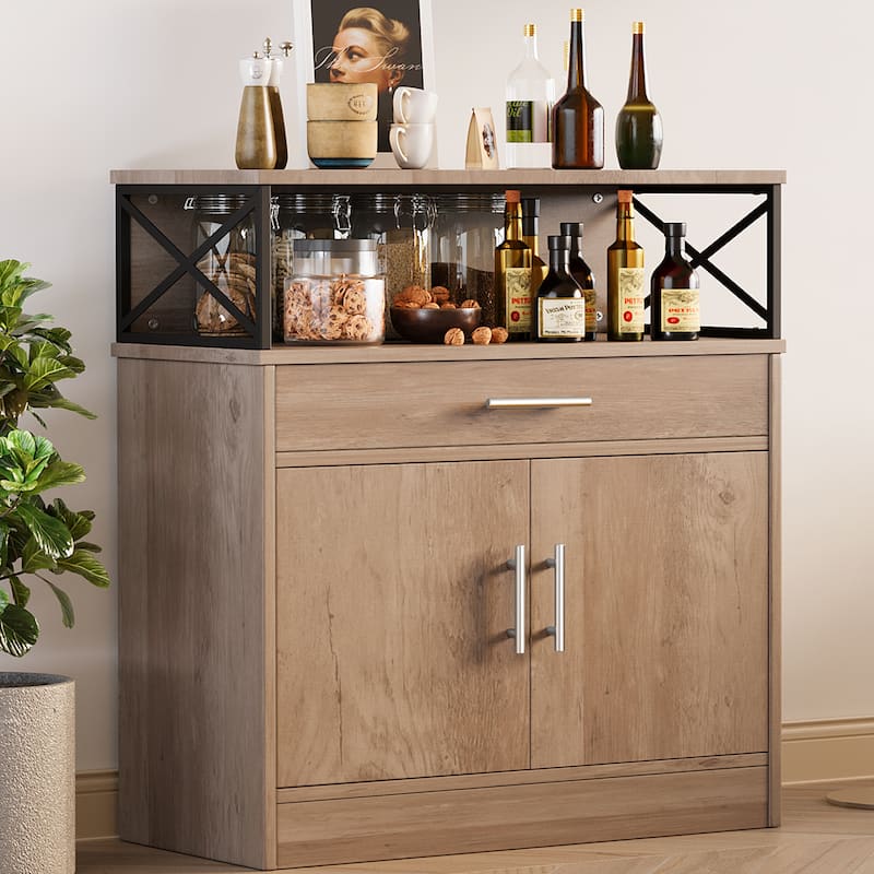 Sideboard Buffet & Storage Cabinet – Versatile Sideboard for Living Room, Dining Room, or Entryway