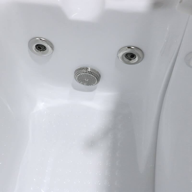 A&E Bath Oneal Alcove Walk-In Jetted Tub - 53-inch