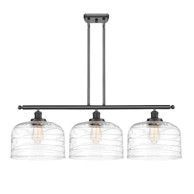 Innovations Lighting 916-3I-11-36-L Bell Linear Bell 3 Light 36" Wide