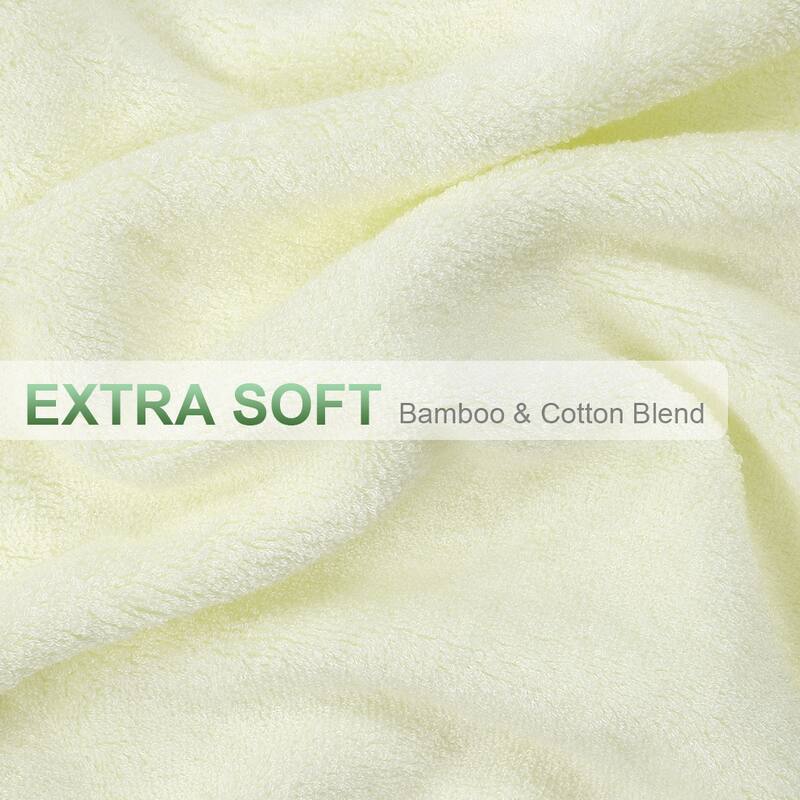 4Pcs Bath Towels Soft Absorbent 27"x54" - 70 x 140cm/27 x 54 inch