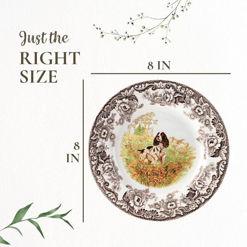 Spode Woodland Salad Plate - Assorted Animals