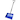 48" Snow Shovel with D-Grip Handle - Large Capacity for Driveway & Outdoor Use - 48"/Blue