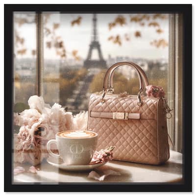 Glam by the Window Paris Shadowbox by Art Remedy