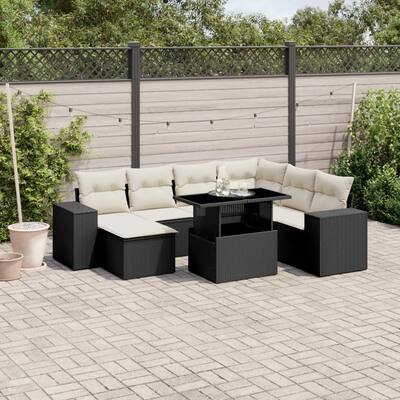 vidaXL Garden Sofa Set - 21.7 x 39.4 x 28.7