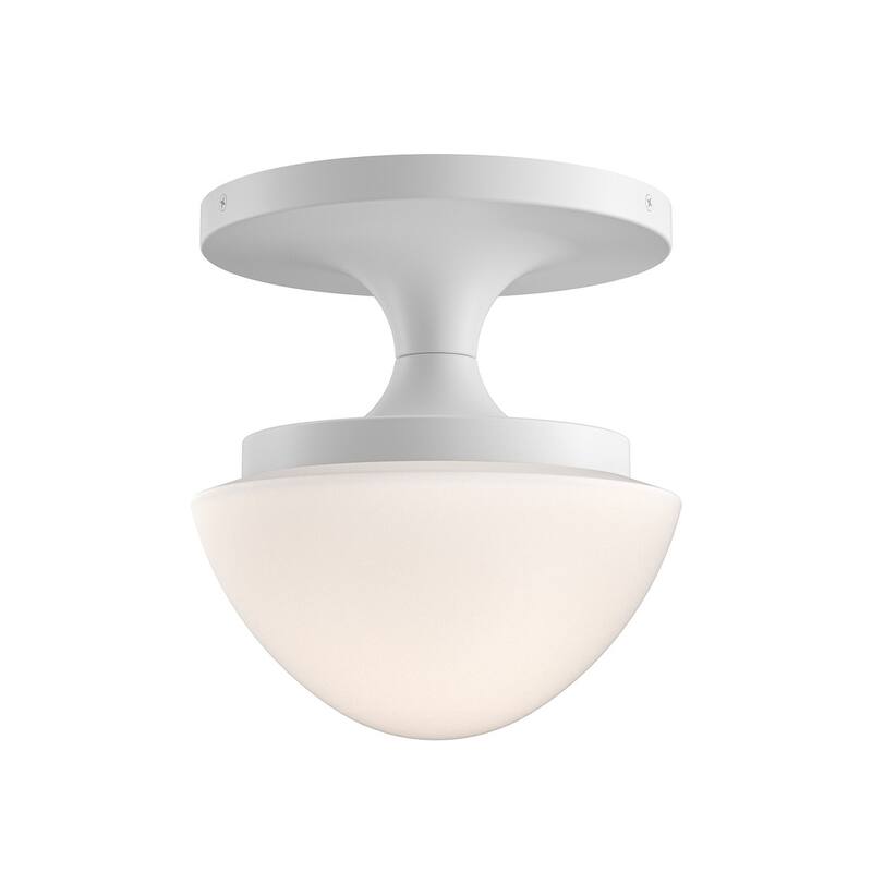 Hinkley Lighting 47811 Knox 8" Wide Semi-Flush Bowl Ceiling Fixture - Chalk White