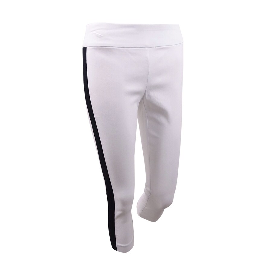 pants with side stripe womens