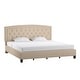 preview thumbnail 32 of 43, Fontana Adjustable Diamond-tufted Arched Back Bed by iNSPIRE Q Classic