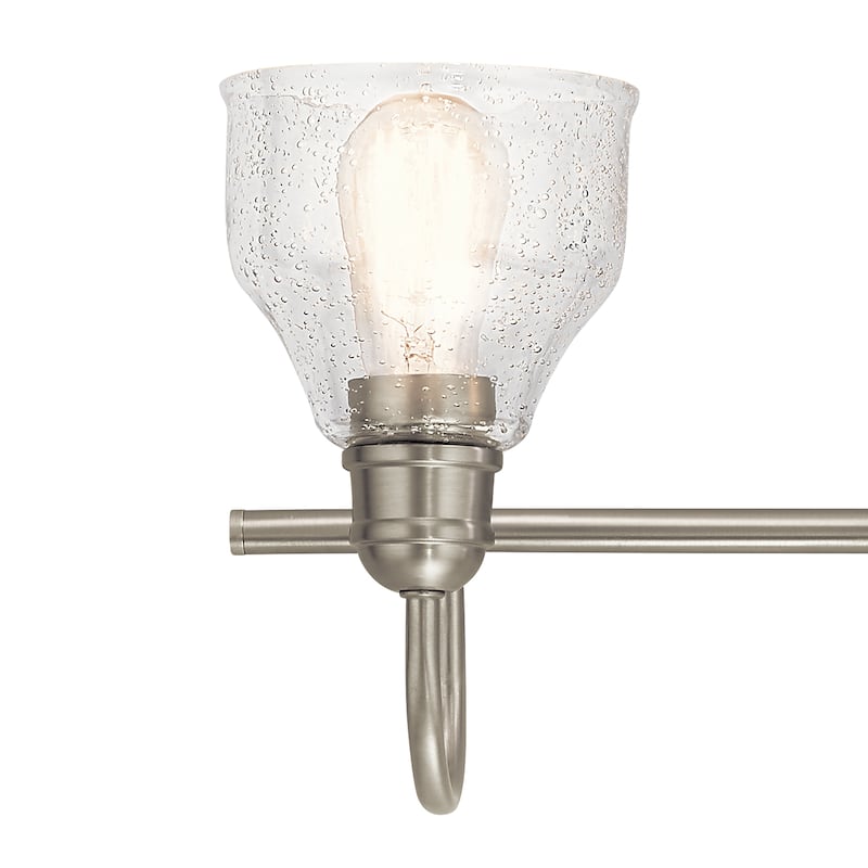 Kichler Lighting Avery 3-light Brushed Nickel Bath Vanity Fixture