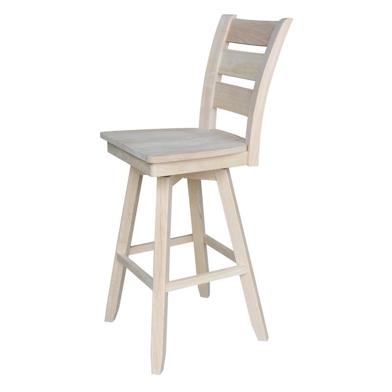 Tuscany Solid Wood Swivel Stool