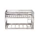preview thumbnail 14 of 16, Twin over Twin Floor Bunk Bed with Safety Guardrails