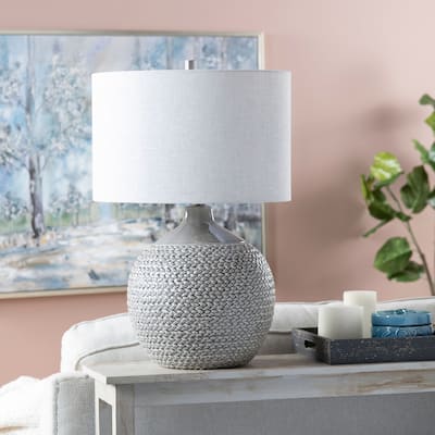 Cairo Scaled Ceramic 25.75" Table Lamp - 17"x17"x25.75"