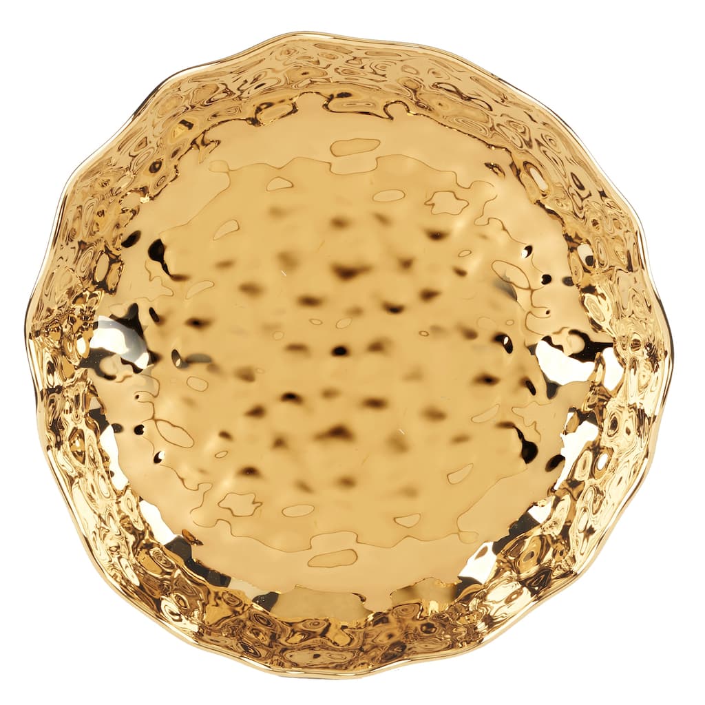 Certified International Gold Coast Serving Bowl - 13" Diam x 3"