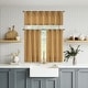 preview thumbnail 6 of 22, Archaeo Cotton Blend Button Tab Top Cafe Curtain Pair