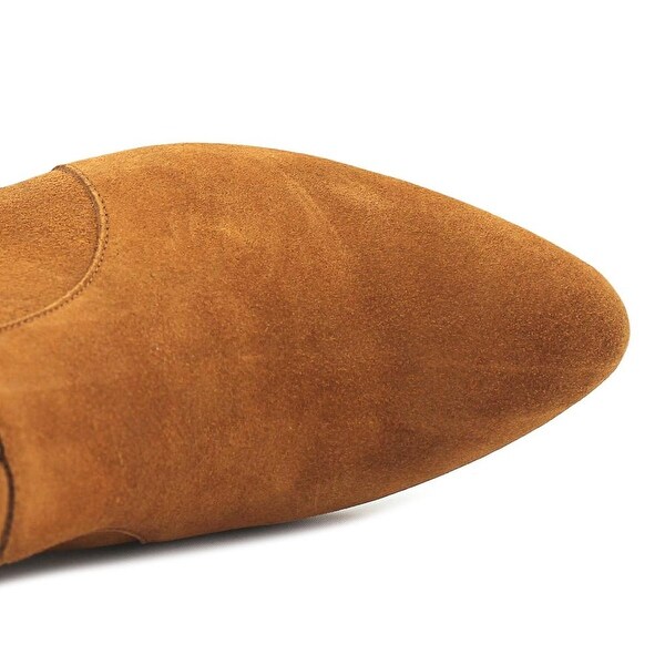 tahari charles suede bootie