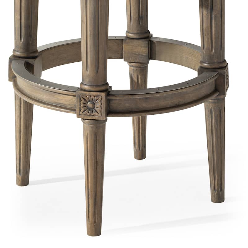 Maven Lane Pullman Backless Swivel Kitchen Stool