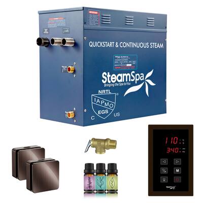 Oasis Series 12000-Watts Steam Generator with Continuous Steam Plus Easy Touch Pad