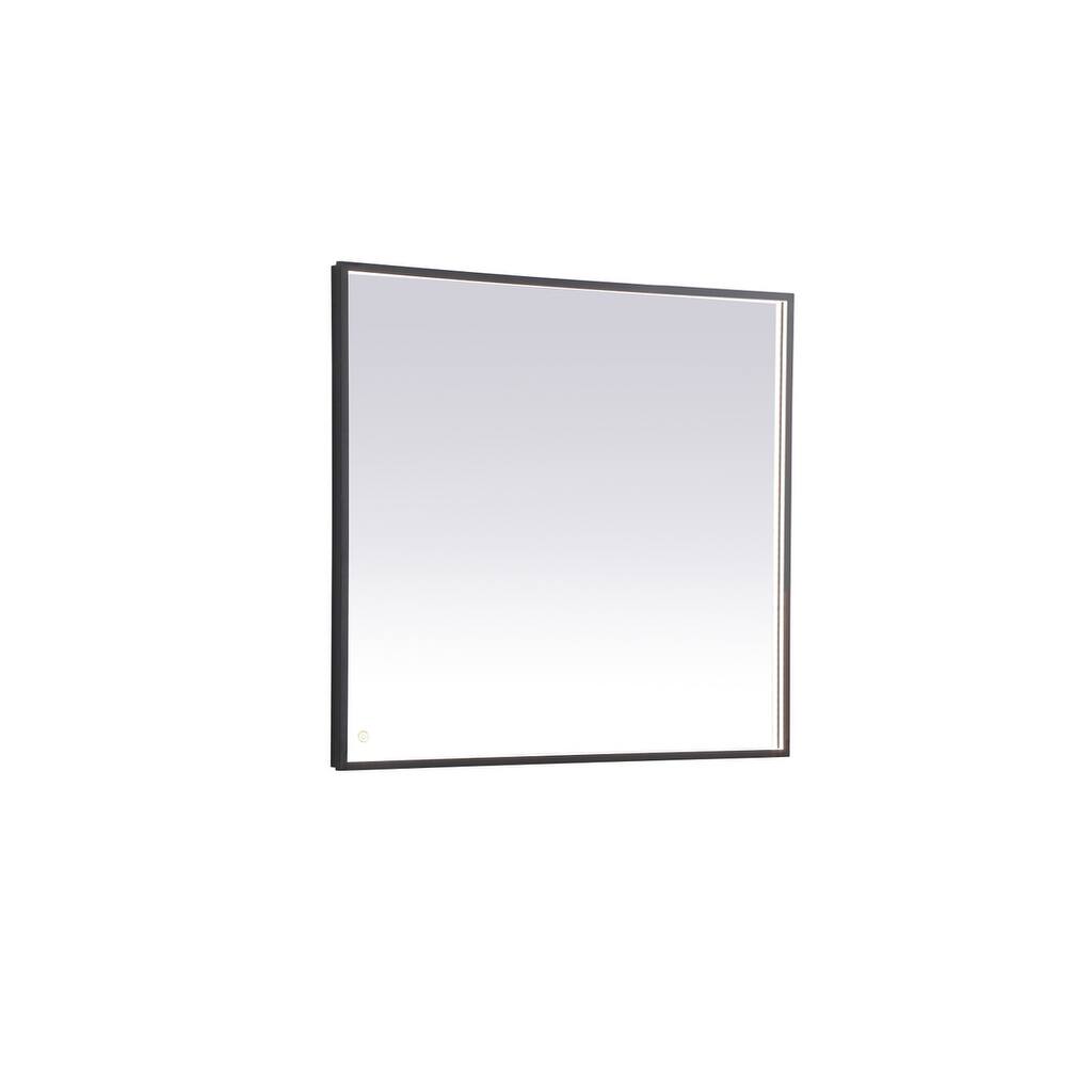 Indigo Home 36x40 inch LED mirror with adjustable color temperature