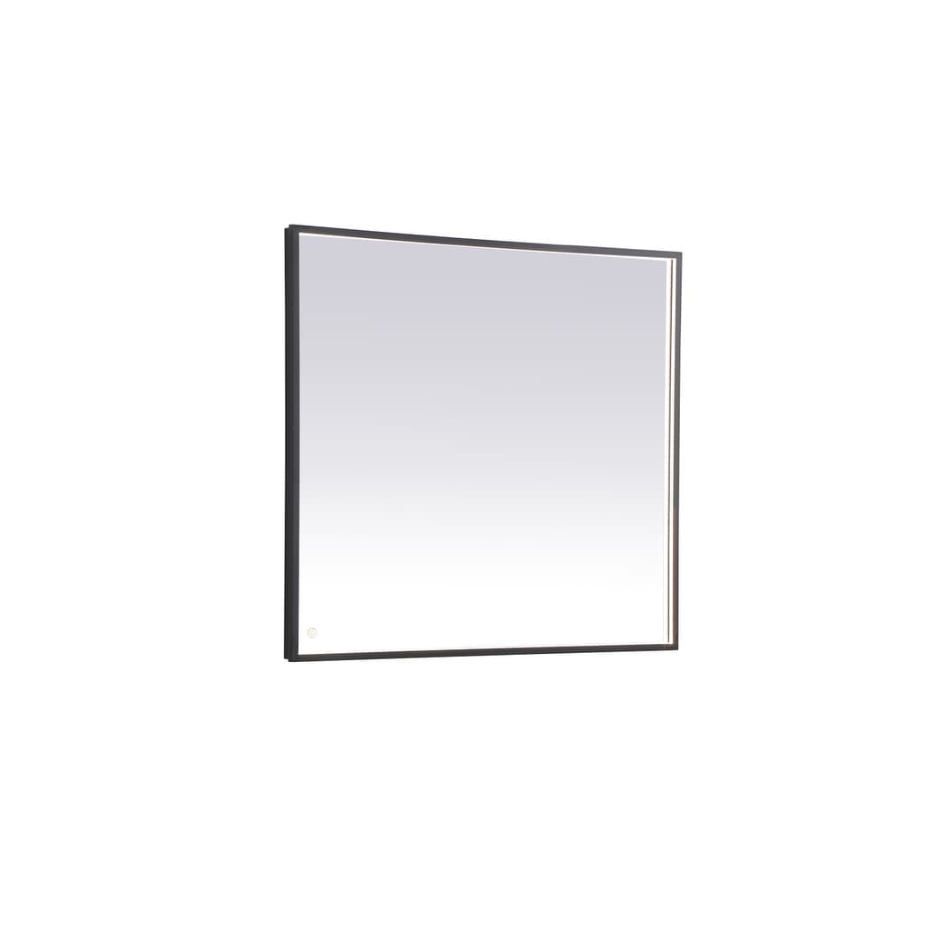 Indigo Home 36x40 inch LED mirror with adjustable color temperature