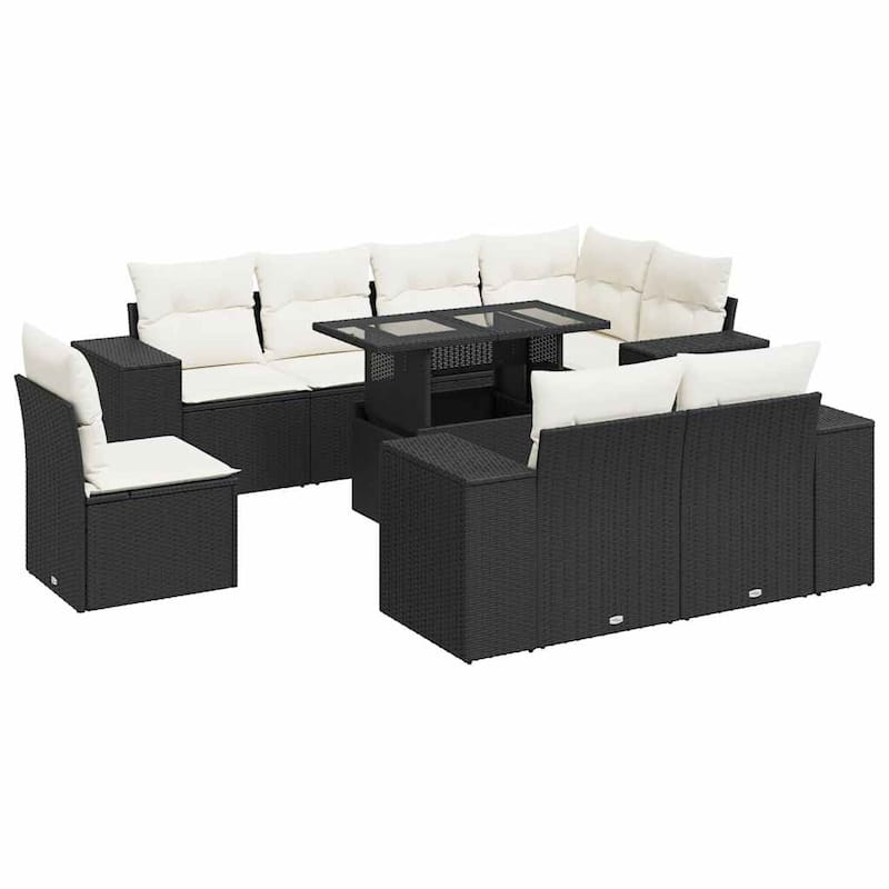 vidaXL Garden Sofa Set - 21.7 x 39.4 x 28.7