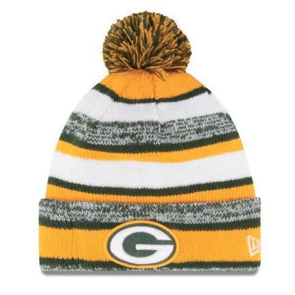 Shop New Era Green Bay Packers Nfl Stocking Knit Hat Winter Beanie