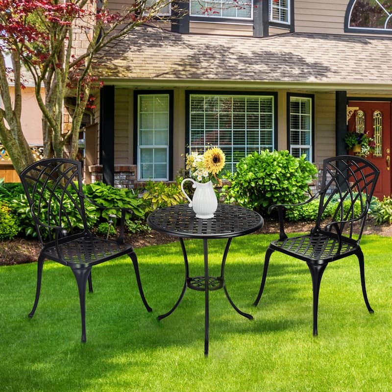 Cast Aluminum Bistro Set