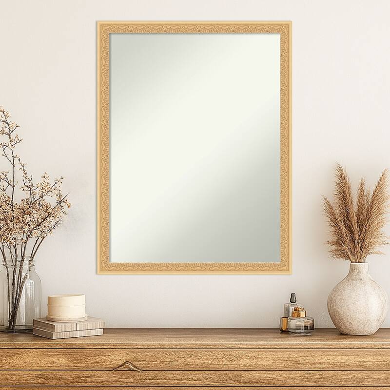Bethany Non-Beveled Wood Framed Wall Mirror