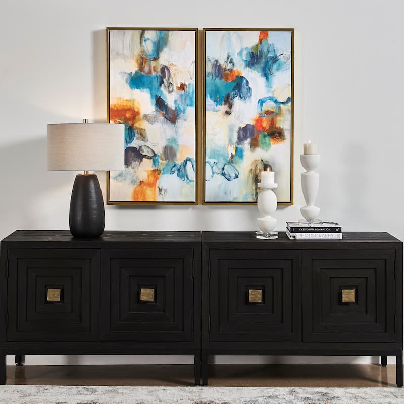 Uttermost Casual Moments Framed Abstract Art, Set Of 2